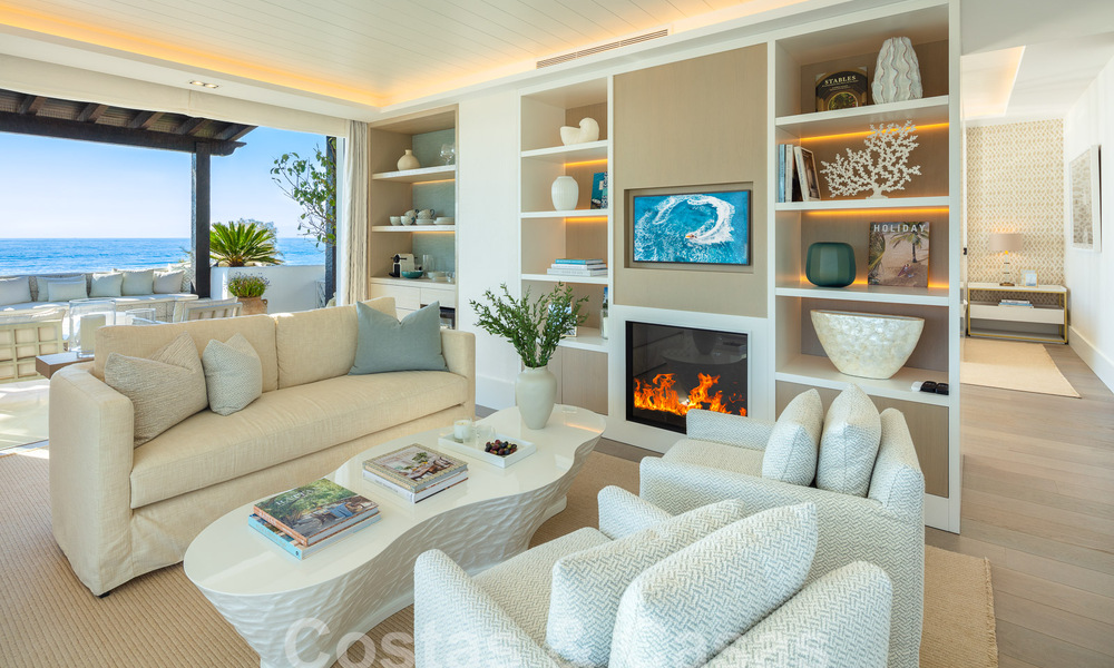 Prestigioso ático en venta con vistas frontales al mar en Puente Romano en la Milla de Oro de Marbella 55081