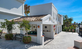 Mansión de lujo de estilo andaluz con vistas al mar en el valle del golf de Nueva Andalucía, Marbella 779218 