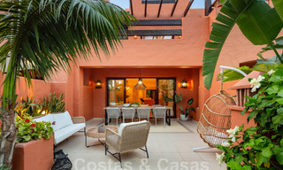 Encantadora casa adosada en venta a poca distancia de la playa, en la Milla de Oro de Marbella 58124 