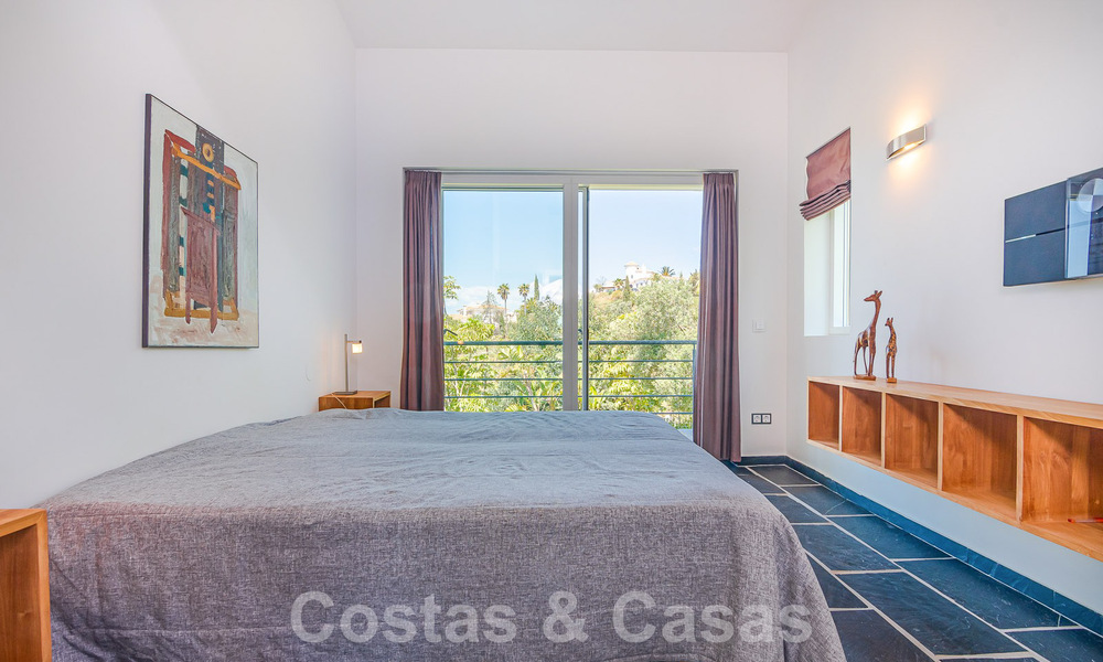 Espaciosa villa de lujo en venta con vistas panorámicas al mar en una gran parcela en Mijas, Costa del Sol 55586