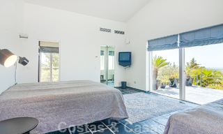 Espaciosa villa de lujo en venta con vistas panorámicas al mar en una gran parcela en Mijas, Costa del Sol 55598 