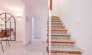 Bonita y pintoresca casa en venta inmersa en el encanto andaluz a un paso de la playa en Guadalmina Baja, Marbella 55377 