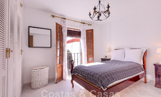 Bonita y pintoresca casa en venta inmersa en el encanto andaluz a un paso de la playa en Guadalmina Baja, Marbella 55382 