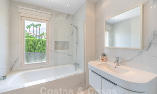 Villa mediterránea de lujo de una sola planta en venta en una zona residencial aislada en la Milla de Oro de Marbella 55752 