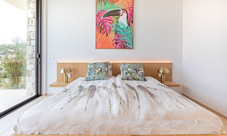 Villa de lujo ultramoderna en venta en primera línea de golf en el prestigioso Marbella Club Golf Resort en Benahavis 56110 