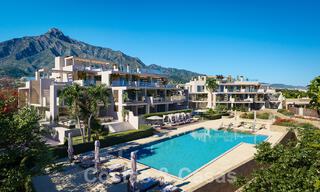 Lujosos apartamentos en venta en un exclusivo complejo sostenible en la Milla de Oro de Marbella 55977 