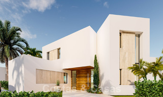 Nuevas y modernas villas de lujo en venta en primera línea de golf cerca de todos los servicios en Estepona 55732 