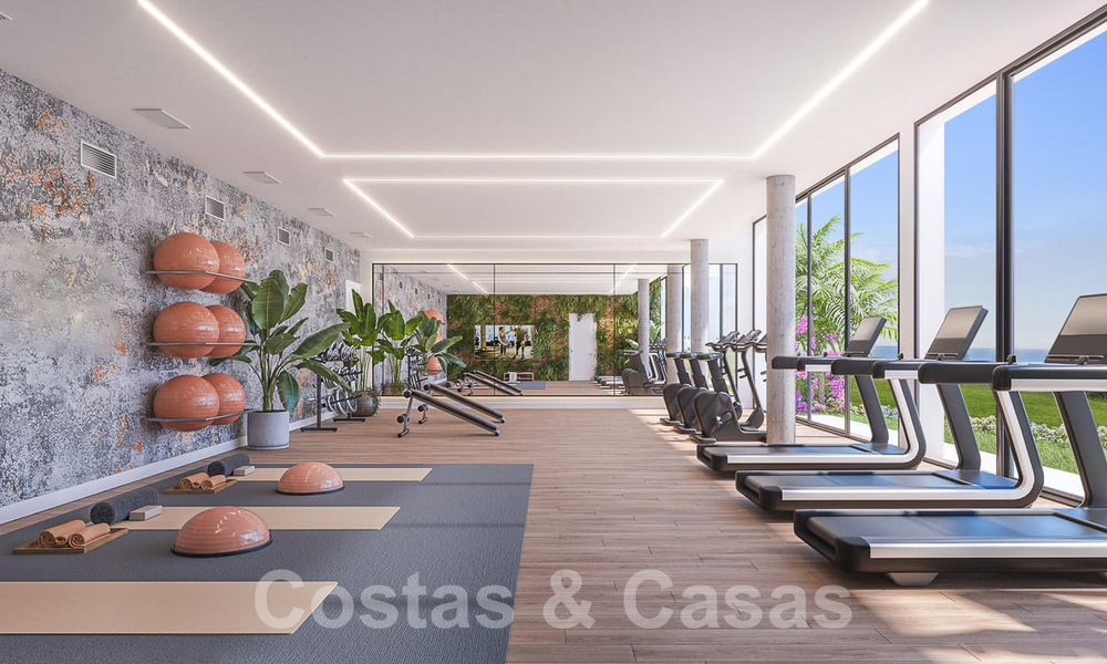 Nuevo proyecto de adosados en venta a un paso del Club de Golf en Mijas Costa, Costa del Sol 55617