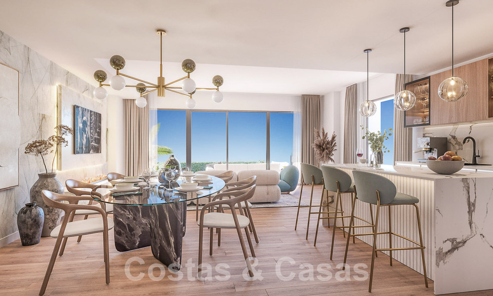 Nuevo proyecto de adosados en venta a un paso del Club de Golf en Mijas Costa, Costa del Sol 55622