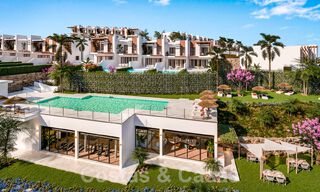 Nuevo proyecto de adosados en venta a un paso del Club de Golf en Mijas Costa, Costa del Sol 61200 