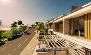 Nueva promoción de 10 casas boutique en venta con impresionantes vistas al golf y al mar y piscina privada al oeste del centro de Estepona 56277 