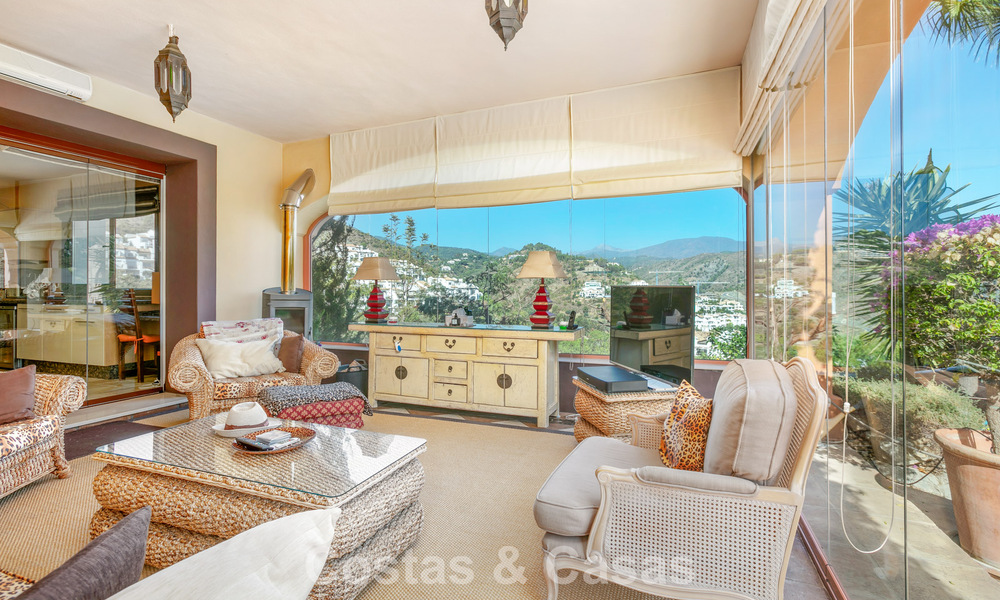 Prestigiosa villa de lujo en venta de estilo clásico español con vistas al mar en La Quinta en Marbella - Benahavis 56531