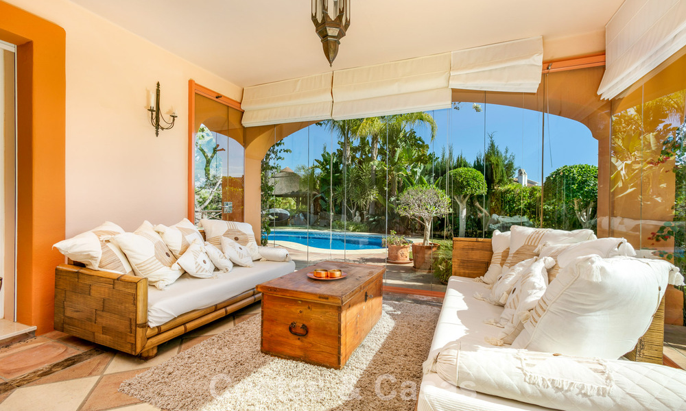 Prestigiosa villa de lujo en venta de estilo clásico español con vistas al mar en La Quinta en Marbella - Benahavis 56536