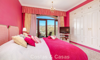 Prestigiosa villa de lujo en venta de estilo clásico español con vistas al mar en La Quinta en Marbella - Benahavis 56541 