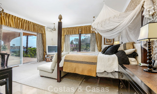 Prestigiosa villa de lujo en venta de estilo clásico español con vistas al mar en La Quinta en Marbella - Benahavis 56548 