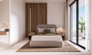 Nueva promoción de apartamentos en venta a un paso de la playa en la Nueva Milla de Oro entre Marbella y Estepona 56449 