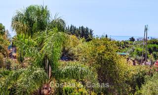 Lujosa villa de estilo andaluz rodeada de vegetación en una gran parcela en Marbella - Estepona 56332 