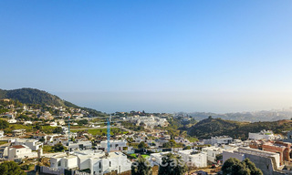 Elegante villa sobre plano en venta con vistas panorámicas al mar en Mijas, Costa del Sol 56264 