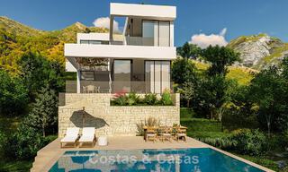 Villa de lujo en venta con impresionantes vistas panorámicas al mar en Mijas, Costa del Sol 56274 