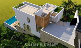 Villa de lujo en venta con impresionantes vistas panorámicas al mar en Mijas, Costa del Sol 56276 