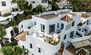 Ático de lujo de estilo escandinavo altamente reformado en venta con amplia terraza, en la Milla de Oro de Marbella 56825 