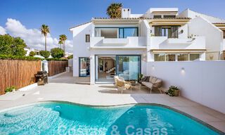 Impresionante casa de lujo en venta con piscina privada, a poca distancia de la playa y del centro de San Pedro, Marbella 56797 