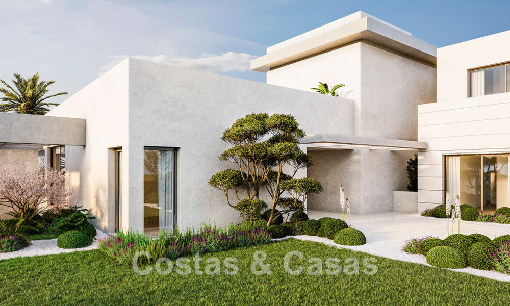 Nuevo y exclusivo proyecto de villas inspiradas en Elie Saab en venta cerca de la urbanización Sierra Blanca en la Milla de Oro de Marbella 56453