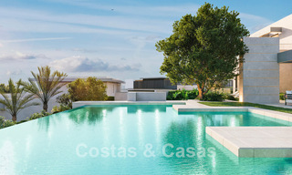 Nuevo y exclusivo proyecto de villas inspiradas en Elie Saab en venta cerca de la urbanización Sierra Blanca en la Milla de Oro de Marbella 56458 