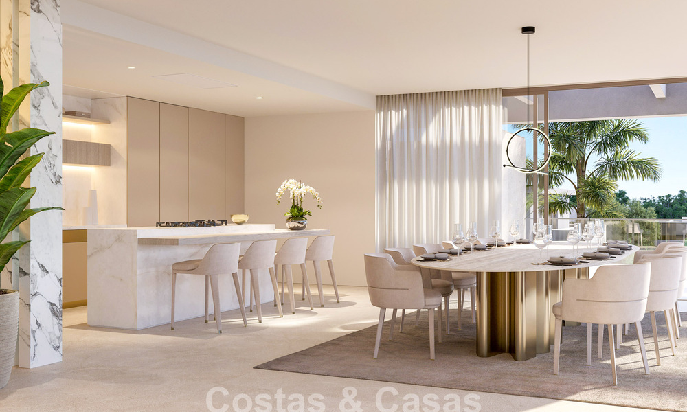 Nuevo y exclusivo proyecto de villas inspiradas en Elie Saab en venta cerca de la urbanización Sierra Blanca en la Milla de Oro de Marbella 56466