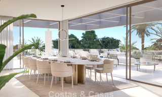 Nuevo y exclusivo proyecto de villas inspiradas en Elie Saab en venta cerca de la urbanización Sierra Blanca en la Milla de Oro de Marbella 56467 