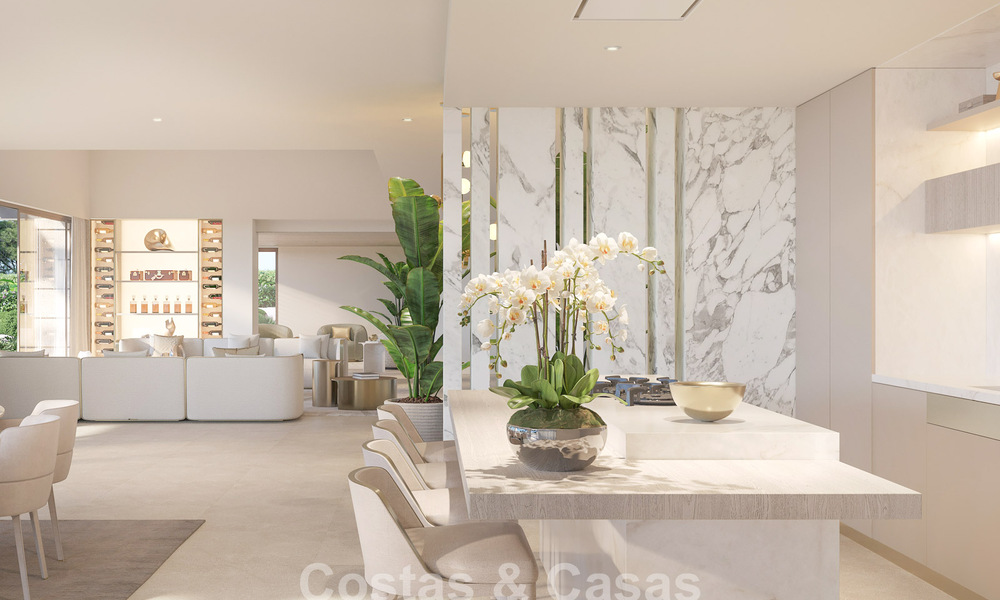 Nuevo y exclusivo proyecto de villas inspiradas en Elie Saab en venta cerca de la urbanización Sierra Blanca en la Milla de Oro de Marbella 56469