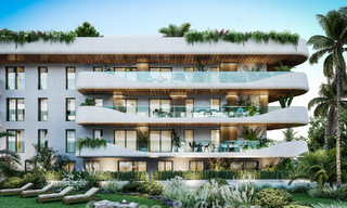 Nuevo e innovador proyecto con apartamentos de lujo en venta a un paso de todos los servicios, el centro y la playa de San Pedro en Marbella 56845 