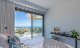 Moderno ático en venta con piscina privada y vistas panorámicas al mar en las colinas de Marbella - Benahavis 58486 