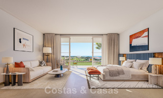 Nueva villa de lujo con piscina infinita y vistas panorámicas al mar en venta sobre plano, en un resort de golf de 5 estrellas en la Costa del Sol 57864 
