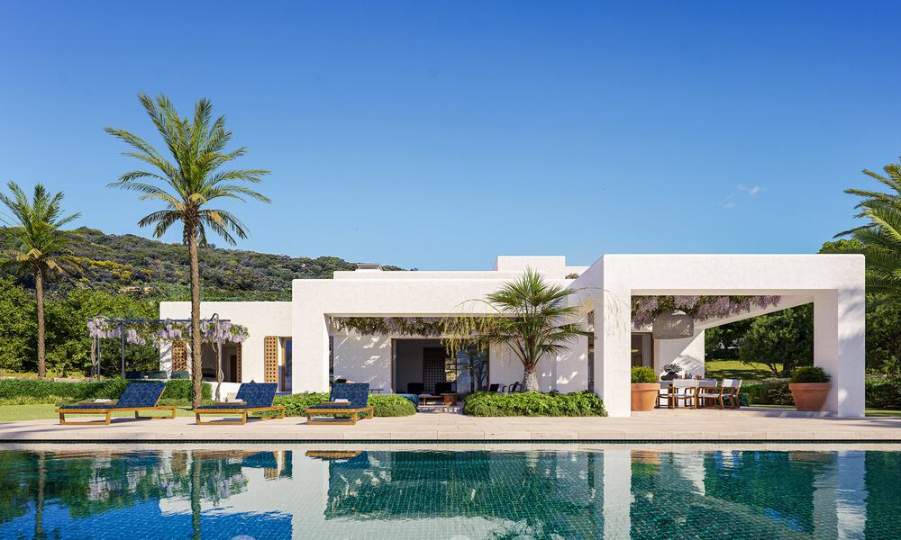 Lujosa y moderna villa de nueva construcción en venta en una ubicación privilegiada en un resort de golf de cinco estrellas, Costa del Sol 57732