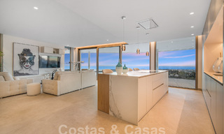 Prestigioso apartamento de lujo en venta con vistas panorámicas al mar, golf y montaña en Marbella - Benahavis 58426 