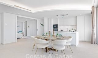 Ático moderno en venta, en un exclusivo resort de golf en las colinas de Marbella - Benahavis 58378 