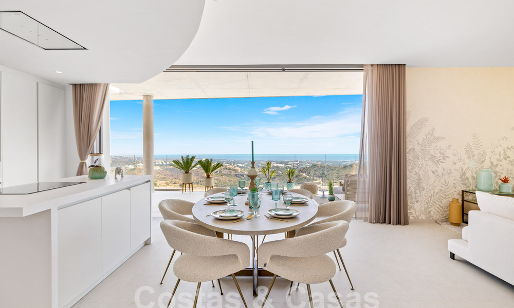 Ático moderno en venta, en un exclusivo resort de golf en las colinas de Marbella - Benahavis 58382