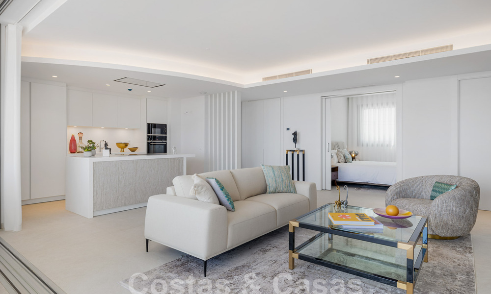 Magnifico apartamento nuevo en venta con inmejorables vistas al mar, golf y montaña, Marbella - Benahavis 58341