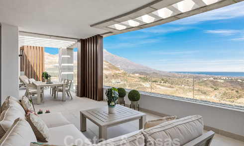 Magnifico apartamento nuevo en venta con inmejorables vistas al mar, golf y montaña, Marbella - Benahavis 58363