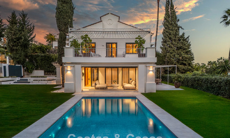 Villa mediterránea de lujo en venta en el corazón de Nueva Andalucía, Marbella 777771