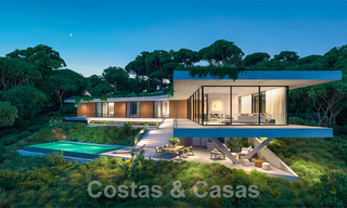 Nueva villa de diseño de alta gama en venta totalmente enclavado en la naturaleza en las colinas de Marbella - Benahavis 57907 