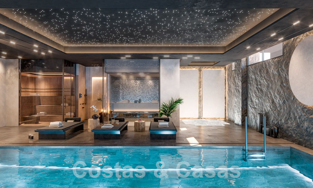 2 Majestuosas villas de diseño con arquitectura de vanguardia en venta con vistas panorámicas al mar en Marbella - Benahavis 57962