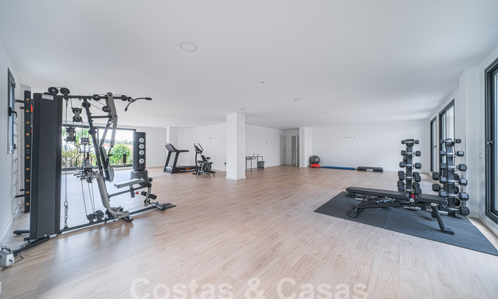 Moderno apartamento con jardín en venta con 3 dormitorios en un complejo cerrado en la Milla de Oro de Marbella 58562