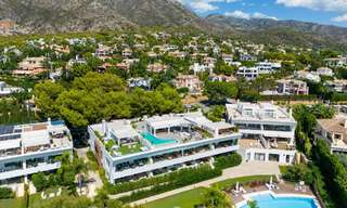 Moderno ático en venta con fenomenales vistas al mar en la exclusiva Sierra Blanca en Marbella 58748 