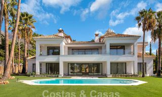 Moderna villa mediterránea de lujo lista para entrar a vivir en venta en Sierra Blanca, en la Milla de Oro de Marbella 58986 