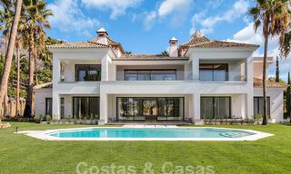 Moderna villa mediterránea de lujo lista para entrar a vivir en venta en Sierra Blanca, en la Milla de Oro de Marbella 58987 