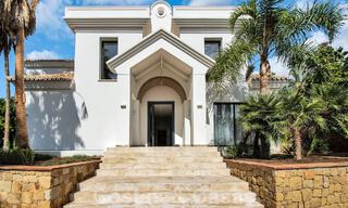 Moderna villa mediterránea de lujo lista para entrar a vivir en venta en Sierra Blanca, en la Milla de Oro de Marbella 58989 