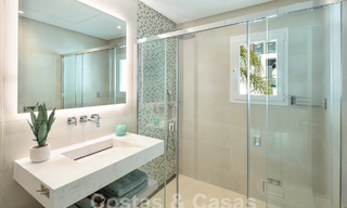 Villa de lujo mediterránea con vistas panorámicas al mar en venta en el valle del golf de Nueva Andalucia en Marbella 59111 