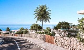 Villas arquitectónicas de lujo de nueva construcción en venta en un complejo lujoso en Fuengirola, Costa del Sol 59145 